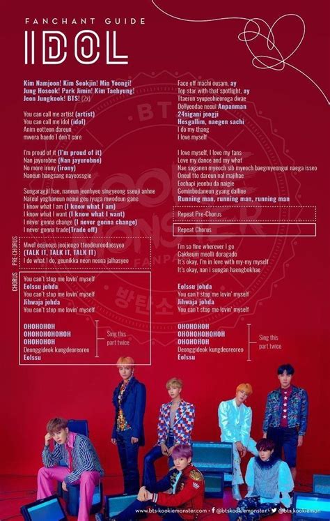 bts fanchant romanized lyrics.